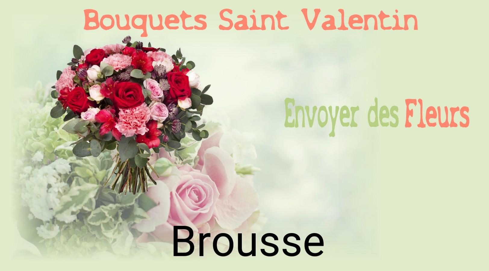 Roses de Saint-Valentin livrées à Brousse